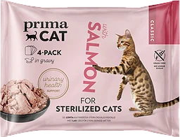 Kattmat Sterilized Cats Lax 4p