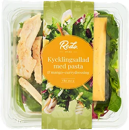 Kycklingcurry Sallad