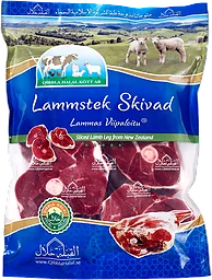 Lammstek Skivad Fryst Nya Zeeland