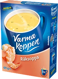 Räksoppa Varma Koppen Pulver