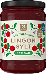 Lingonsylt Lättsockrad
