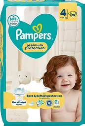 Premium 4 Protection 9-14kg Tejpblöjor