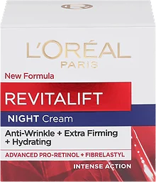 Ansiktskräm Natt Revitalift antirynk L'Oreal