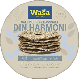 Knäckebröd Din harmoni Vallmofrö & havssalt