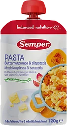 Klämmis Pasta Sötp Pumpa