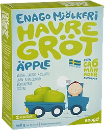 Gröt Äpple Mjölkfri Från 6 Månader