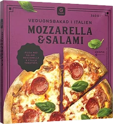 Salami Pizza