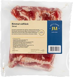Rimmat Fläsk Skivat ca JM:s Chark