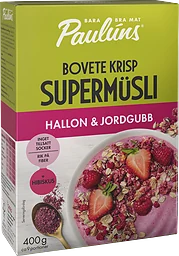 Supermüsli Hallon & jordgubb