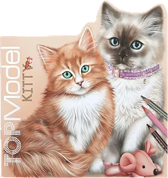 Top Model Målarbok KITTY