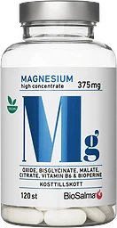 Kosttillskott Magn Magnesium 375mg 120-pack