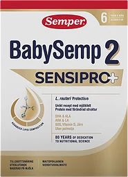 Mjölkersättning BabySemp 2 SensiPro+