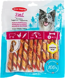 Hundtugg 3in1 Tuggpinn Kyck&Morot 18st