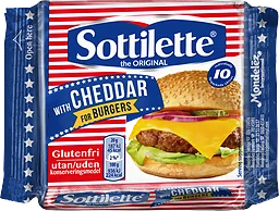 Burger Cheddar Skivor Hamburgerost