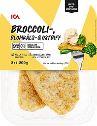 Broccoli blomkål och ostbiff