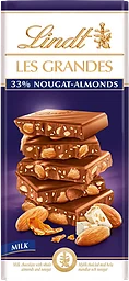 Chokladkaka LES GRANDES Vit Nougat Mandel