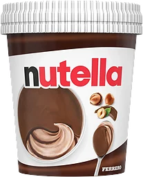 Nutella hasselnötsglass