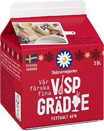 Vispgrädde 40%