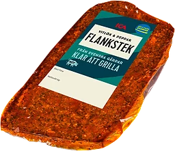 Flankstek vitlök & peppar frystinad ca