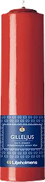 Gilleljus 20 Cm Röd