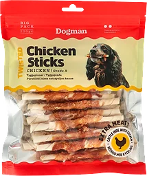 Chicken Sticks Twisted Tuggpinnar Hundgodis 25-pack