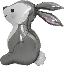 Folieballong Kanin 76cm