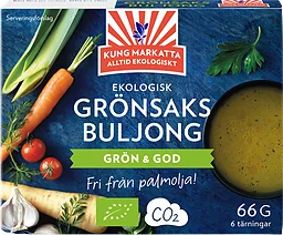 Grönsakbuljong Ekologisk Tärningar