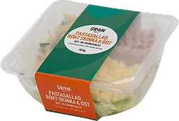 Pastasallad Rökt skinka & Ost