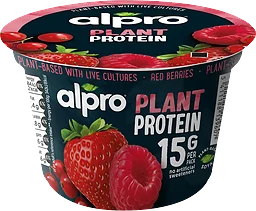 Plantgurt Protein Red Berries