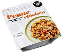 Färdigmat Penne Chicken med Mascarpone och Tomat