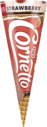 Glasstrut Jordgubb