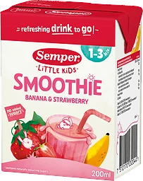 Smoothie Banan Jordgubb