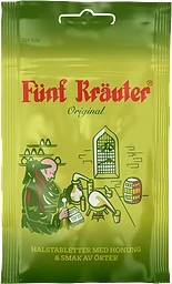 Halstabletter Fünf Kräuter