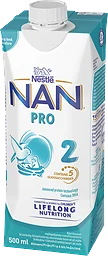 Tillskottsnäring NAN Pro 2 Drickfärdig 6 Mån