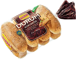 Korvbröd Stora Durum 8-p