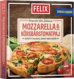 Mozzarella Körsbärtomat Paj