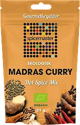 Krydda Curry Madras påse Ekologisk
