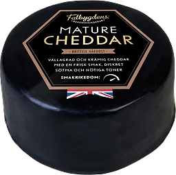 Cheddarpuck mature hårdost Falbygdens® Rekommenderar
