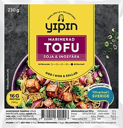 Marinerad Tofu Sojasås & Ingefära