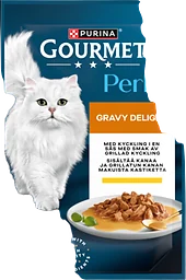 Gravy Delight Perle Kyckling Kattmat i Sås