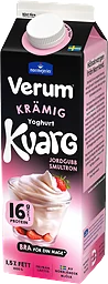 Yoghurtkvarg Jordgubb & smultron 1.5%