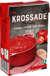 Krossade Tomater