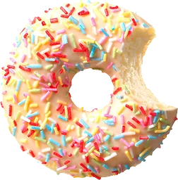Donut Color Sprinkles Donut Worry Be Happy