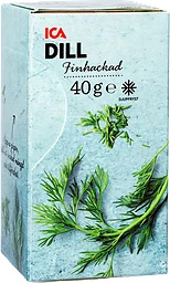 Dill Finhackad Fryst