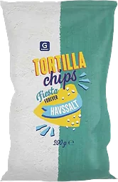 Tortillachips Havssalt