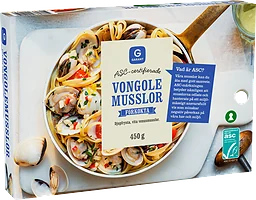 Vongole Musslor
