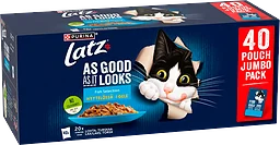 Fish Selection Gelé Kattmat Våt 40-pack