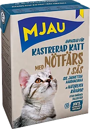 Kattmat Kastrerad Nötfärs