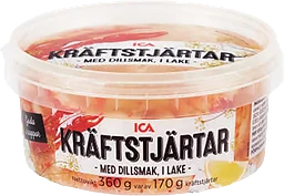 Kräftstjärtar i lake