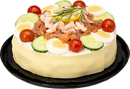 Smörgåstårta Lax/Räkor 1,2kg